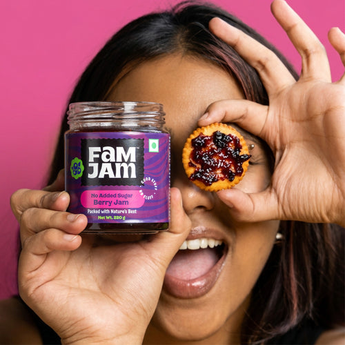 No Added Sugar Berry Jam – lifestyle shot