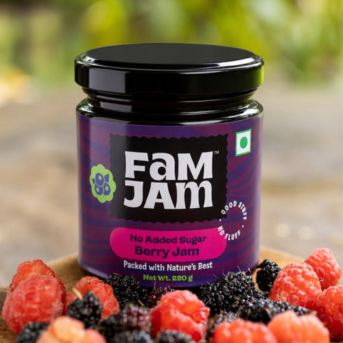 No Added Sugar Berry Jam – lifestyle shot