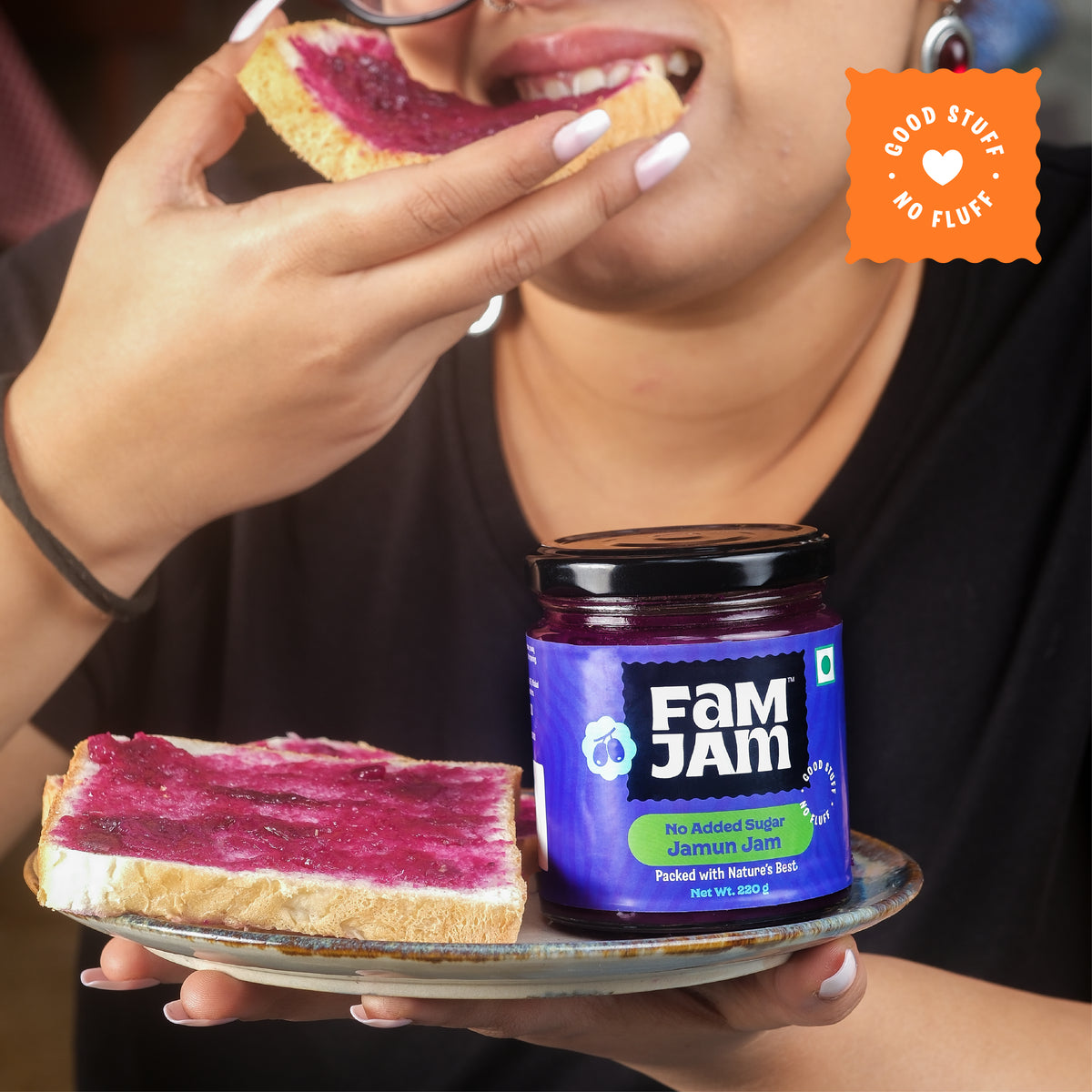 No Added Sugar Jamun Jam – pack shot